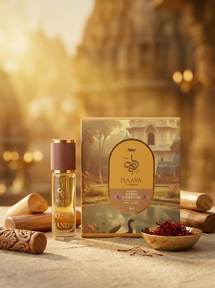 Saffron & sandalwood attar oil / عطر الزعفران والصندل - Attar Al - Zafaran wa Al - Sandal. - Image 4
